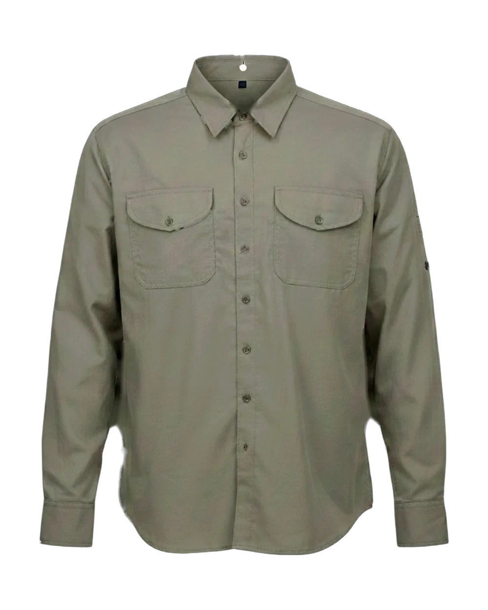 Camisa de trabajo de gabardina